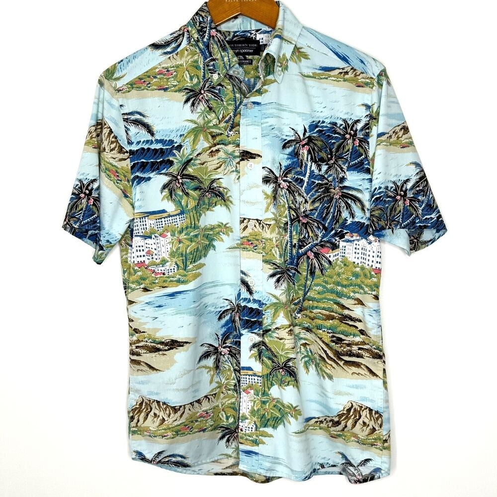 Southern Tide Reyn Spooner Hawaiian Island Performance shirt